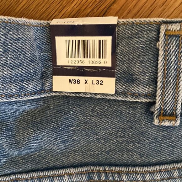 NWT Gap Loose Fit Straight Leg Jeans Size 38x32 - Picture 7 of 13